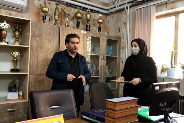 تجلیل از آموزگاران فعال طرح “حامی” در مدرسه هدی  شهرقدس