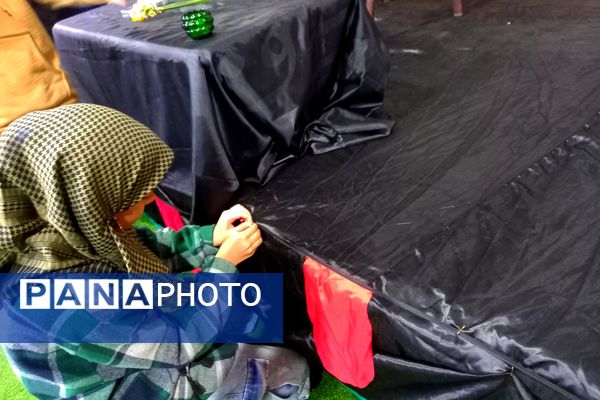 هیات دانش‌آموزی مجموعه تربیت علوی، میزبان شهید گمنام