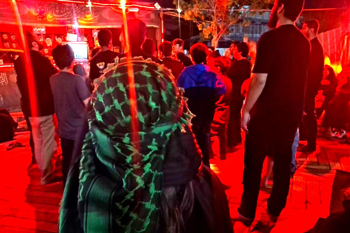 تجمعات مردمی در عطر و حال وهوای ماه محرم در صدو هشتمین شب از حماسه حضور