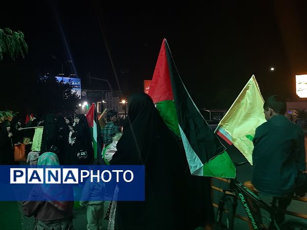 جشن وعده صادق ۲ در میدان فلسطین مشهد
