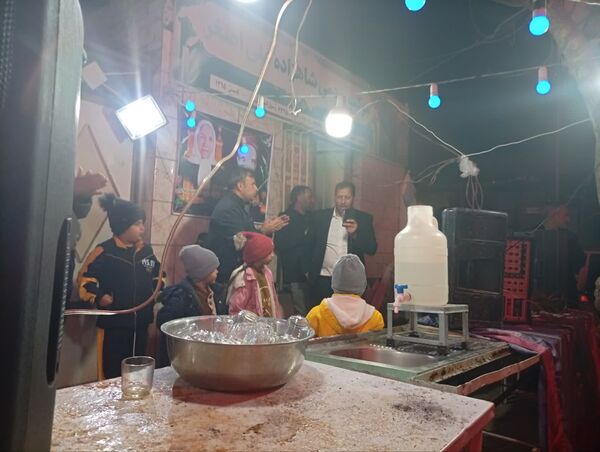 جشن ولادت امام علی (ع) در ایستگاه صلواتی شاهزاده علی اصغر(ع)