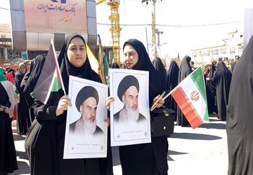 حضور پرشور دهه هشتادی‌ها در راهپیمایی روز قدس  یاسوج