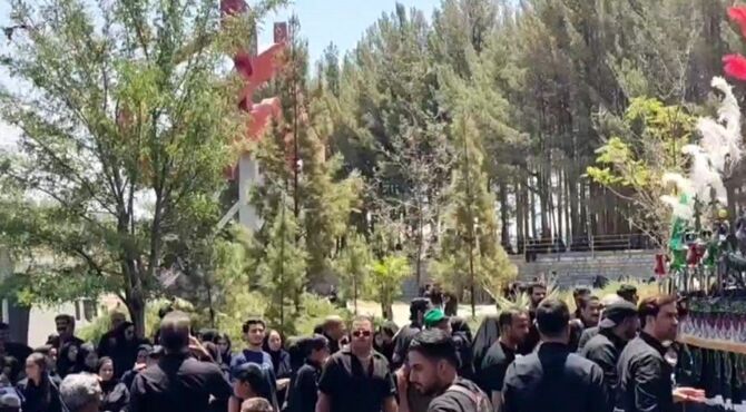 اجتماع عاشقان حسینی در قتلگاه بیرجند