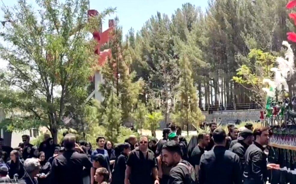 اجتماع عاشقان حسینی در قتلگاه بیرجند