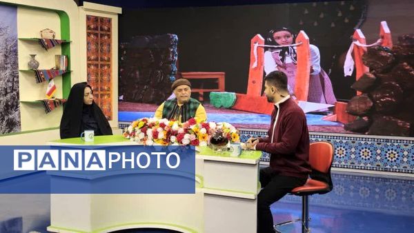 حضور مدیرکل بهزیستی گلستان به همراه داور جشنواره کاسپین در صدا و سیما گلستان