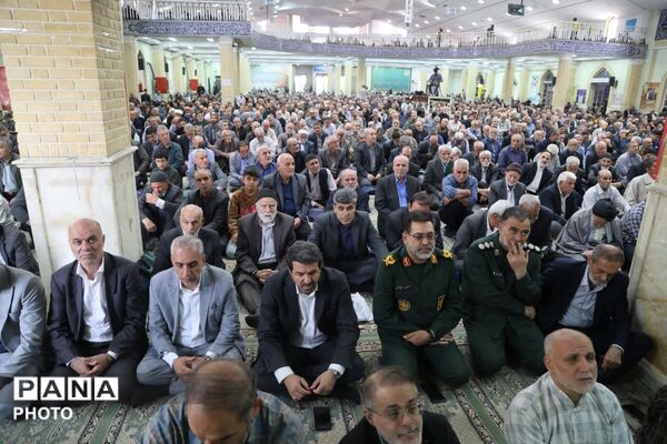 اقامه نماز جمعه همدان به امامت آیت‌الله شعبانی