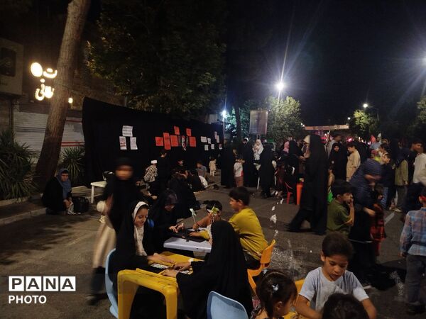 فعالیت موکب فرهنگیان فرهنگیان مسجد جامع شهرستان نیشابور 
