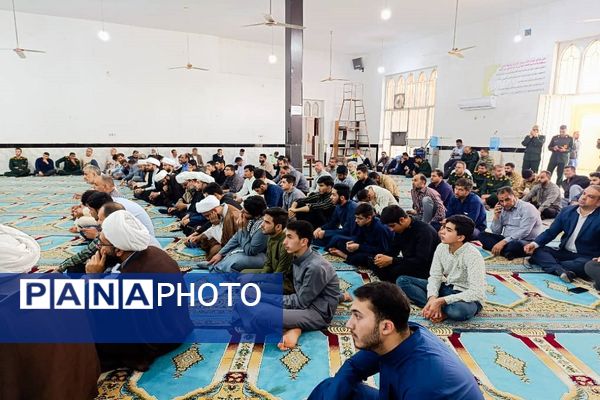 مراسم اولین سالگرد «شهید رئیسی» در حمیدیه