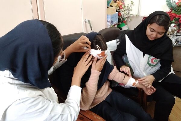 اجرای مانور زلزله و ایمنی در مدارس ناحیه 3 شیراز 
