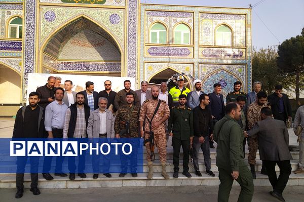 آغاز سفر دختران چهاردانگه به سوی دیار نور و سرزمین مقدس