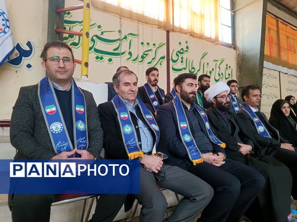 تجدید عهد پیشتازان شهرستان قدس با آرمان‌های انقلاب اسلامی و مقاومت