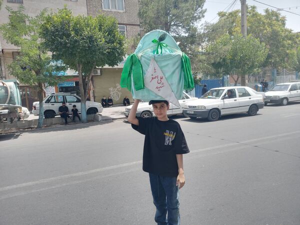 دسته‌های عزاداری در رباط کریم