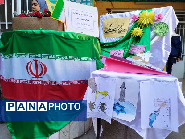 جشن ولادت حضرت زینب در دبیرستان دخترانه دانشور 2 