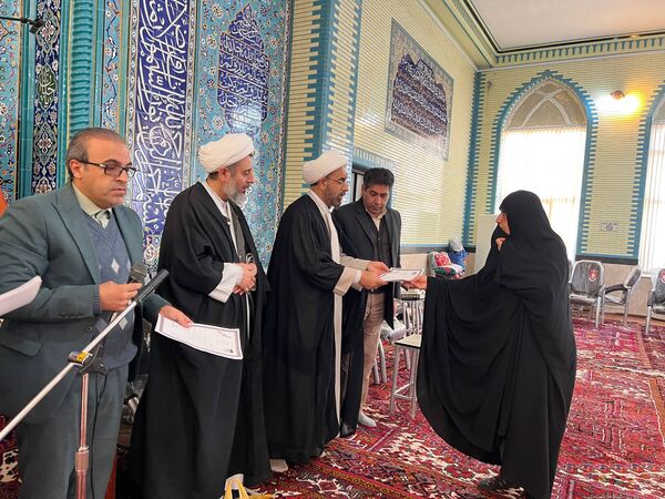 اعتکاف دانش‌آموزی مسجد امیرالمومنین صوفیان