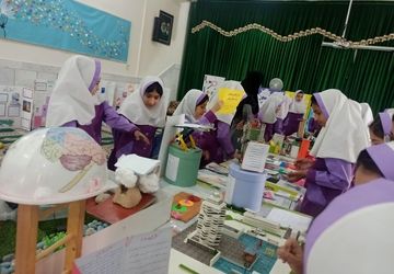 طرح «جابر ابن حیان» در دبستان حاج عباس صفرپور برگزار شد