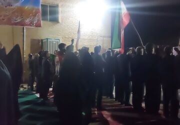 آسفیچ در سوگِ ستارگانِ میناب و رهبر شهید؛ چهلمین روزِ پیمان با آرمان‌ها