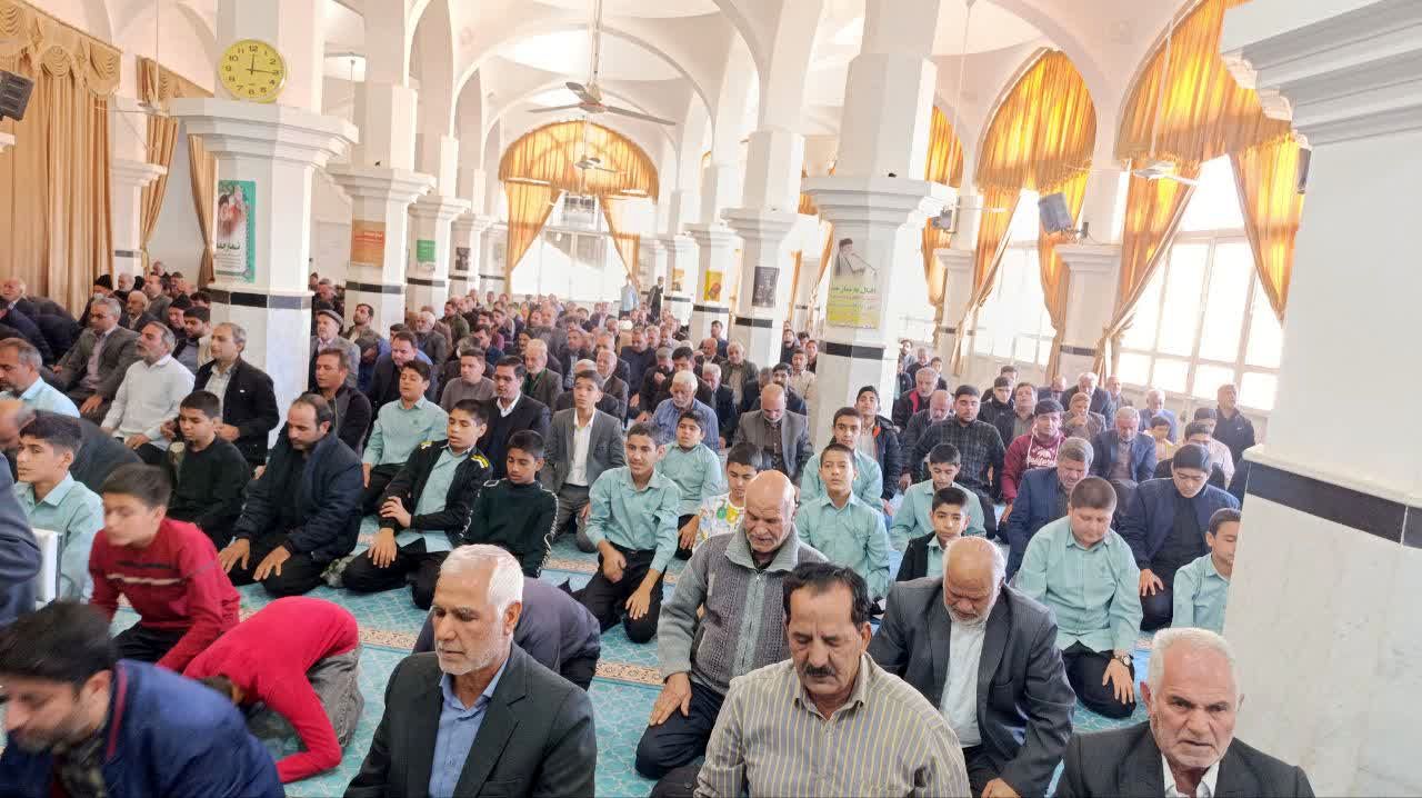 نماز عبادی سیاسی جمعه در شهرستان خلیل آباد 