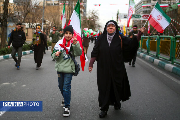 راهپیمایی 22 بهمن ۱۴۰۴ - تهران (۱)