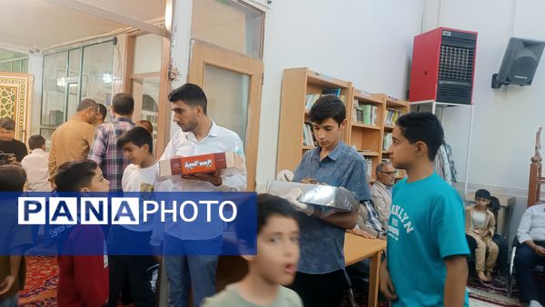 جشن میلاد امام رضا (ع) در مسجد الرضای نیشابور 