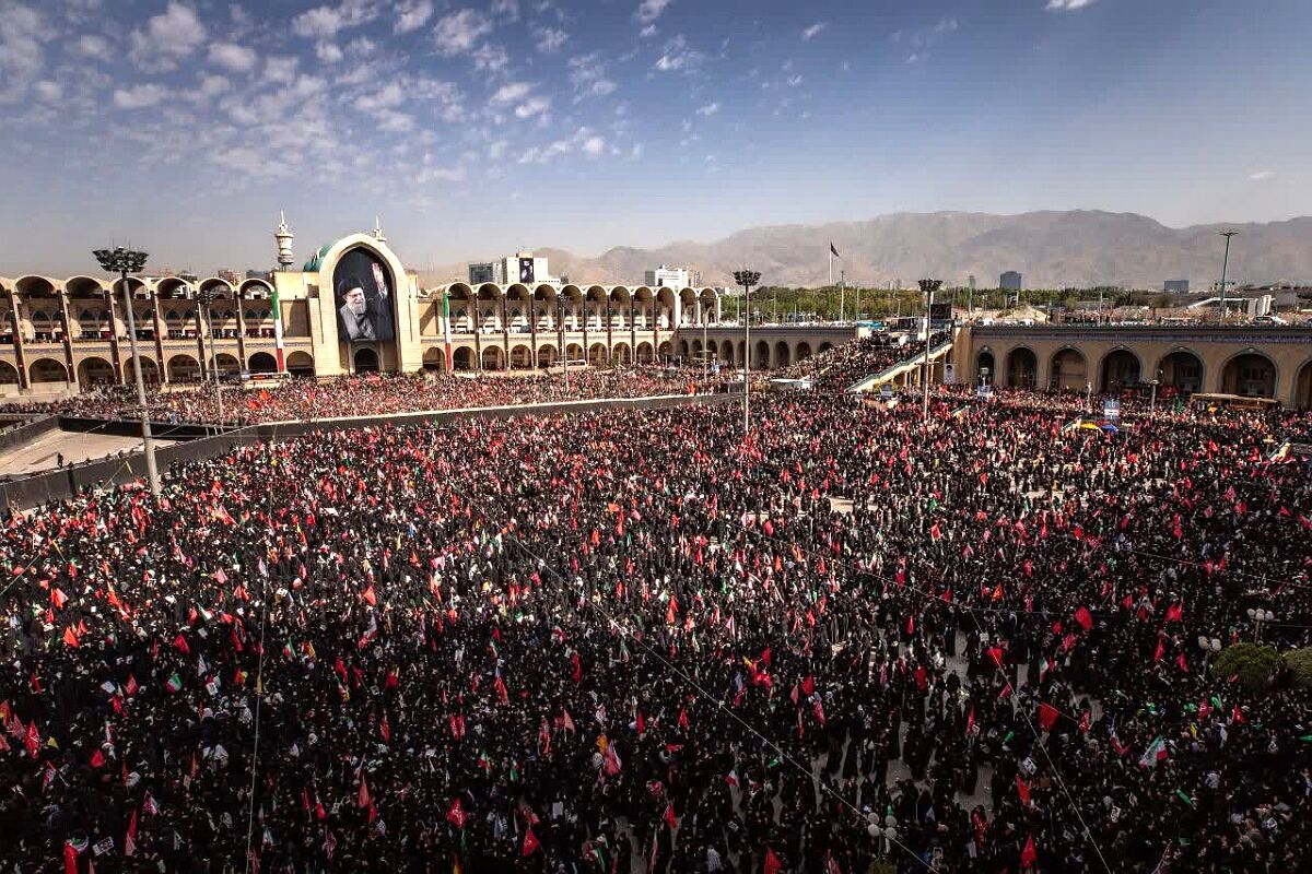 دومین روز مراسم بدرقه و وداع با رهبر شهید مقاومت