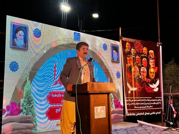 یادواره شهدای گمنام بخش چاه‌دادخدا و اولین سالگرد شهید سید حسن نصرالله