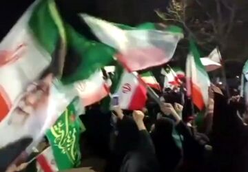 روایت خبرنگاران پانا از حضور مردم مشهد در تجمعات مردمی 