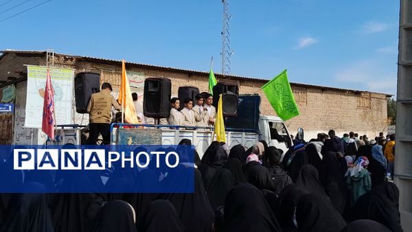 پیاده روی به عشق امام زمان (عج) در خواف