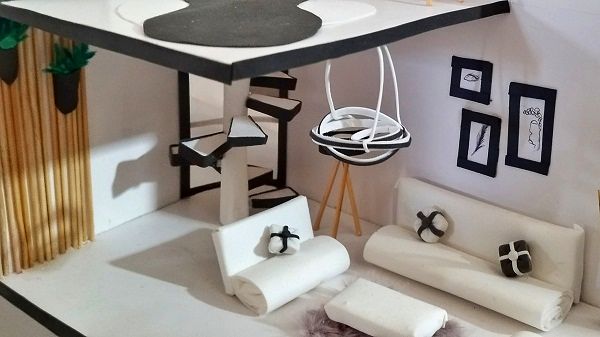 برپایی نمایشگاه آثار هنری دانش‌آموزان هنرستان حضرت خدیجه اشتهارد