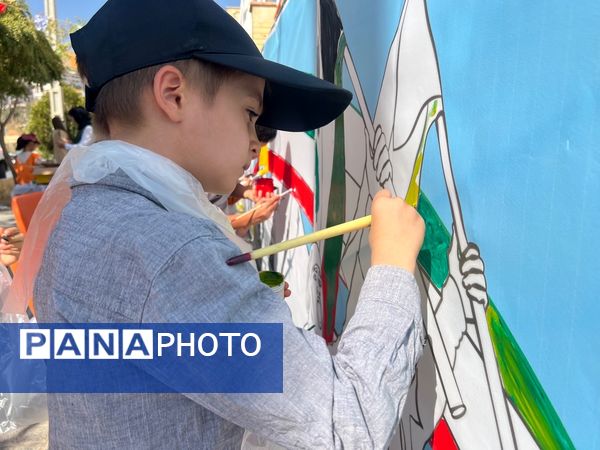 رنگ‌آمیزی دیوارنگاره‌ از ظهور تا مقاومت توسط کودکان و نوجوانان استان چهارمحال و بختیاری