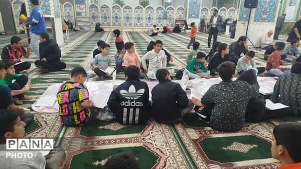 محفل انس با قران در مسجد صاحب الزمان دهدشت 