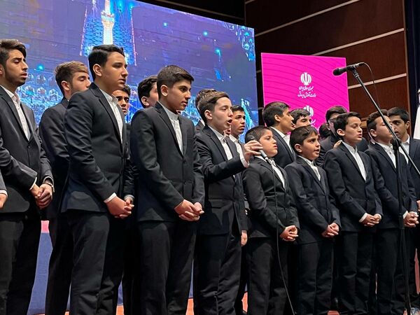 اختتامیه سیزدهمین جشنواره ملی سرود رضوی در مشهد