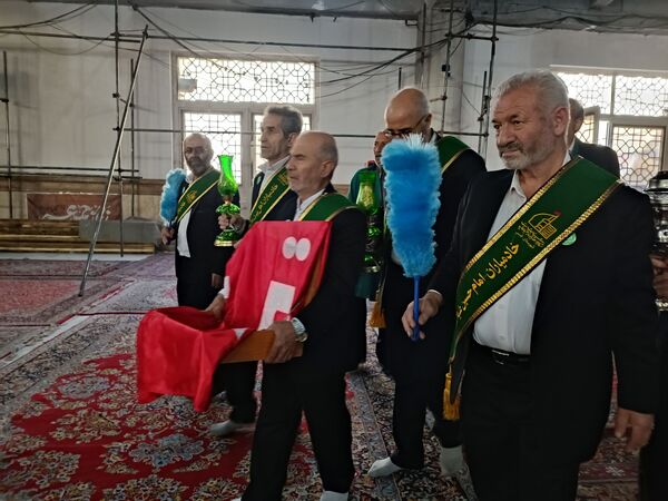 اجتماع بانوان مقاومت و تجلیل از همسران جانبازان در مصلی نماز جمعه شهرستان قدس