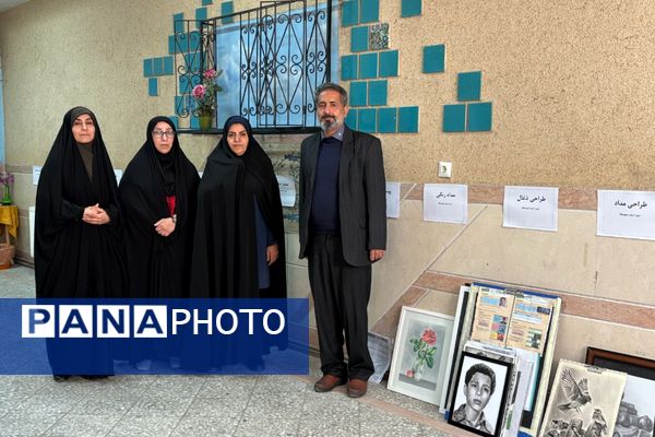 ارزیابی کیفیت آثار دانش آموزان در بازدید معاون پرورشی اسلامشهر از دبیرخانه مسابقات فرهنگی هنری "فردا"