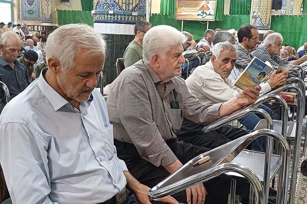 مراسم روز عرفه در مسجد صاحب‌الزمان(عج) و امام‌زاده سید فتح‌الله ورامین