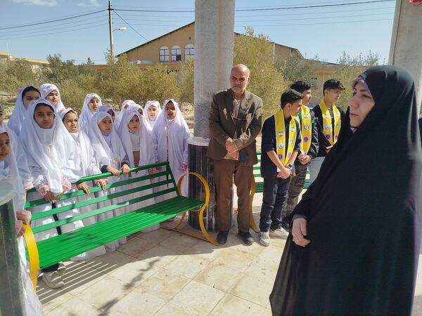 مراسم غبارروبی مزار شهدای گمنام دانشگاه آزاد اسلامی واحد کاشمر