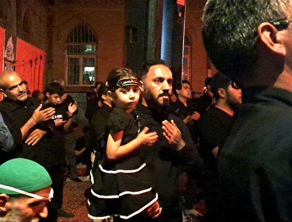 شب هفتم محرم در هیات باقرالعلوم نیشابور 