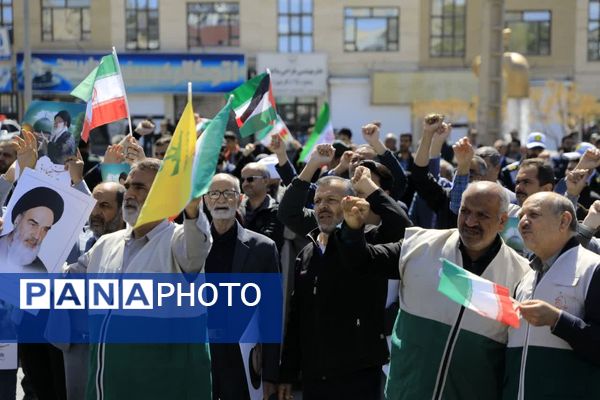 راهپیمایی روز قدس در خراسان جنوبی