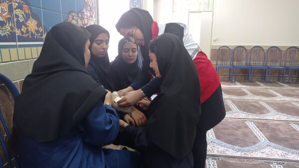 آموزش امداد و نجات دانش‌آموزی محله محور