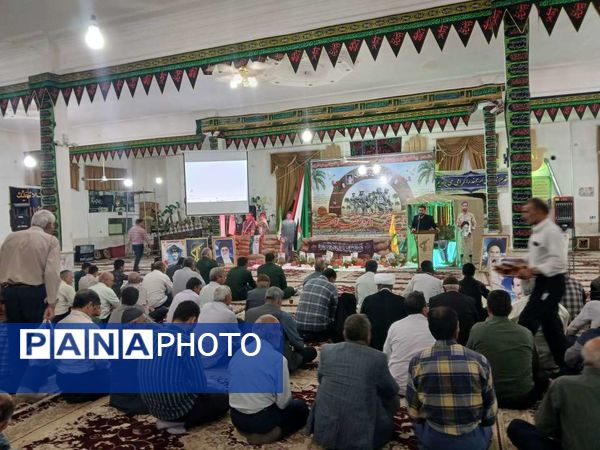 یادواره شهدا شهر کندر شهرستان خلیل‌آباد