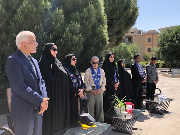 بازدید ارزیاب سازمان دانش‌آموزی کشور از دبیرستان تشکیلاتی المهدی ناحیه ۵ مشهد