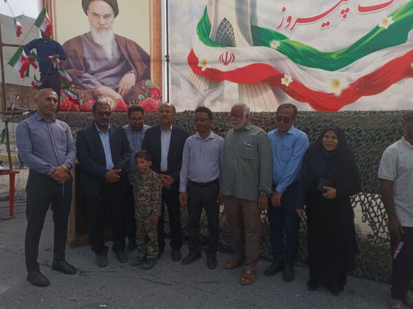راهپیمایی ۲۲ بهمن در میناب