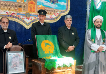 قروه غرق در نور رضوی شد