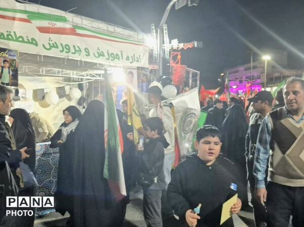 میدان صادقیه صحنه نمایش اقتدار مردمی در محکومیت ظلم اسرائیل و آمریکا