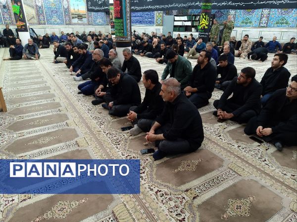 مراسم سوگواری، علم گردانی در روستای گرمدره 