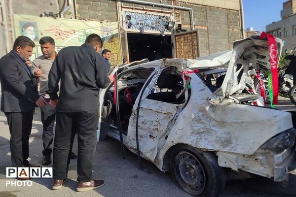طنین یاد و نام شهدای مقاومت در مصلای شهرستان قدس