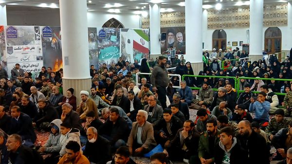 مراسم ششمین سالروز شهادت سردار سلیمانی در مصلی نظرآباد 