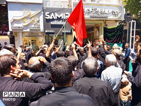 مراسم عزاداری هفتمین روز محرم حسینی به یاد شش ماهه کربلا