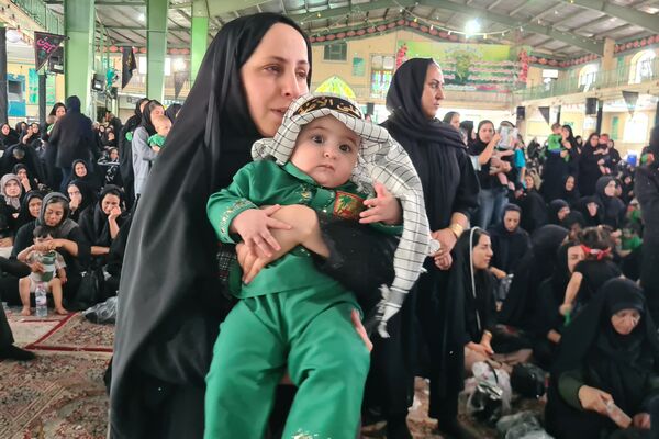 همایش شیرخوارگان حسینی شهرستان آباده
