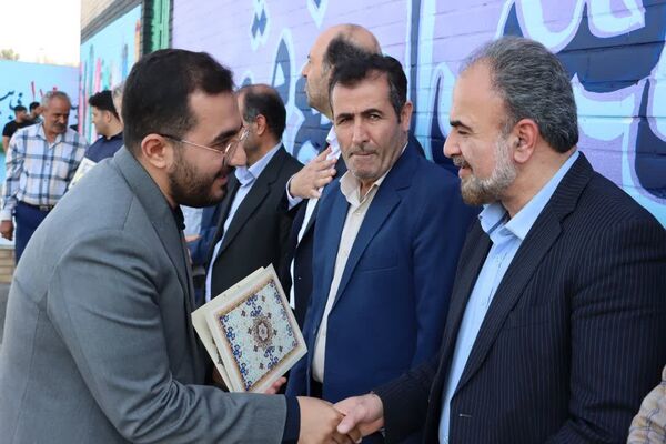 افتتاح هنرستان فنی‌وحرفه‌ای و کاردانش مهندس اصغر مشحون در ماهدشت
