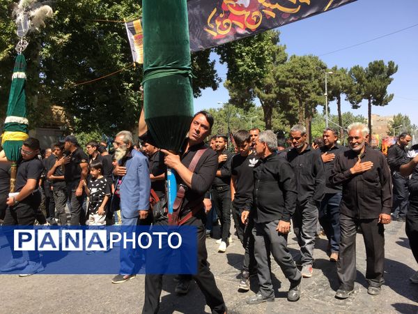 مراسم عزاداری عاشورای حسینی در شهرستان نیشابور 